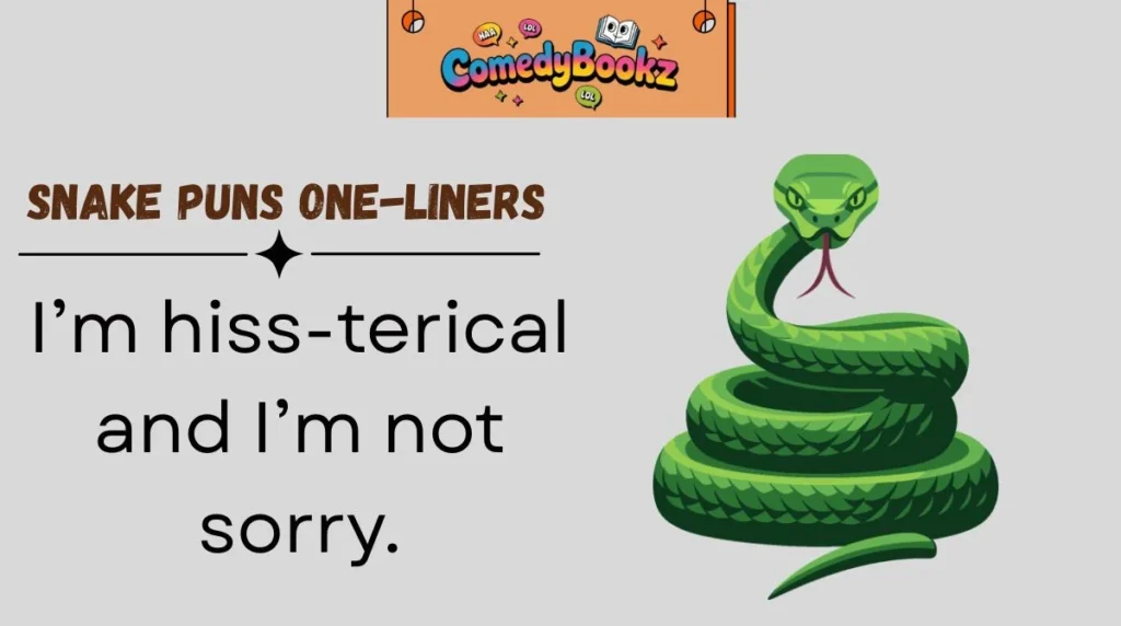 Snake Puns One-Liners